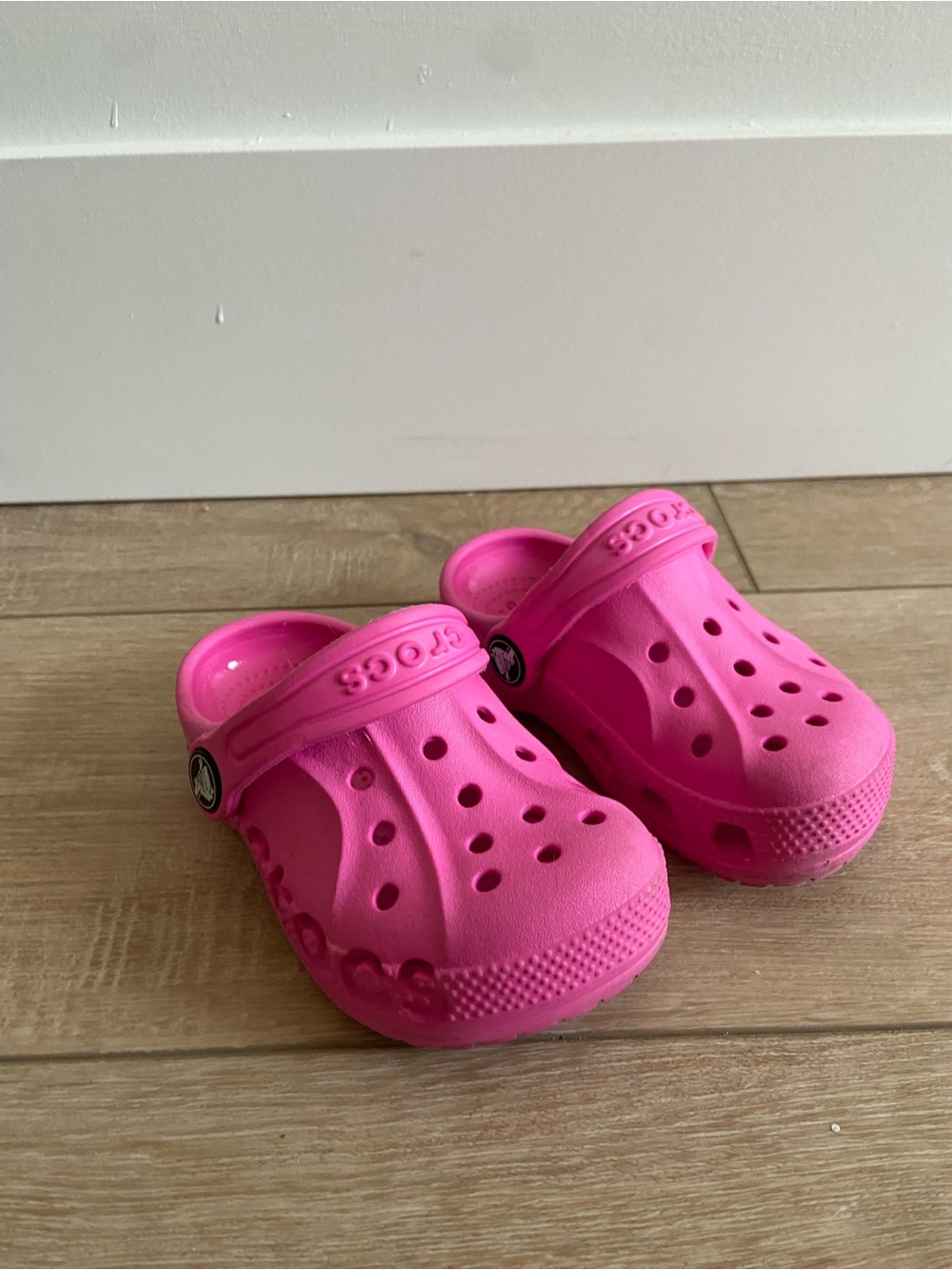 CROCS Kids Classic Clog - Hot Pink - Toddler Size 7